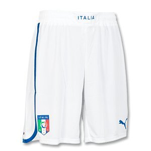 PUMA Herren Fußballshorts Italia Home & Away, white, XXXL, 740362 02