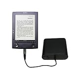Portable Emergency AA Battery Charge Extender for the Sony PRS-500 Digital Reader Book - uses Gomadic TipExchange Technology