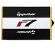 TaylorMade Golf r7 Cart Towel 16x24 - Black/White - 0105062940
