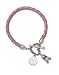 NFL Pittsburgh Steelers Breast Cancer Awareness Bracelet by LogoArt®