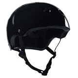 Mas BMX Skate, Bicycle Protection Helmet Gloss Black