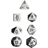 Polyhedral 7-Die Speckled Dice Set - Arctic Camo