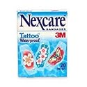 Nexcare Bandages, Tattoo Waterproof (Designs and Colors May Vary) 20 ea
