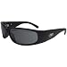 Black Flys Matte Black MICRO FLY 2 Sunglasses with Grey Lenses