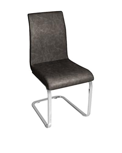 Glam Home Set Sedia 2 pezzi Sidney Tortora