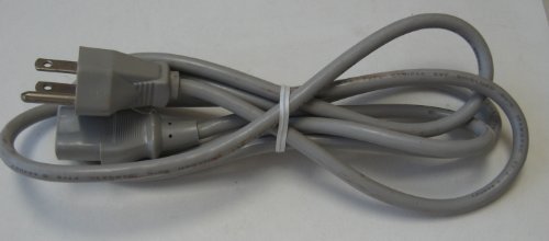 6 Foot GRAY Shielded Computer or tv HIGH GRADE ac power cord , UL/CSA, 18AWG, 6' , this powers items that take this style of cord. hubs switch switchs pc power supply printer laser New 3 Prong 6Ft Ac Power Cord Cable Plug for Samsung Toshiba LG Sharp Sony Sceptre RCA Panasonic Philips Mitsubishi Magnavox TV LCD Plasma DLP, Acer Asus HP Samsung ViewSonic Dell Compaq Hanns-G LG Planar Monitor , Screen , PS3 , XBOX 360 hospital grade grey color