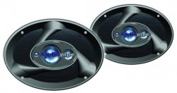 PAIR NEW AUDIOPIPE 3-WAY 500W 6x9