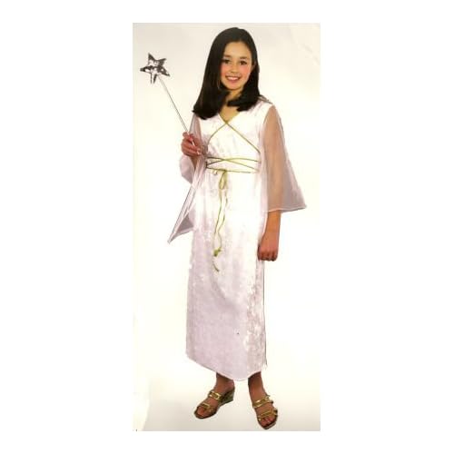 Childs Pretty White Angel Costume Gown Childs Pretty White Angel Costume Gown