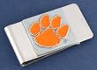 Clemson University Pewter Money Clip