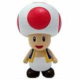 Nintendo Super Mario Bros - Toad 4 Vinyl Figure - Video Game Toys