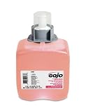 GOJO FMX-12 Foam Hand Wash, Cranberry, FMX-12 Dispenser, 1250ml Pump, 3/Carton