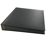 Paperchase Self Adhesive Album. 40 Pages. Black Kraft Design