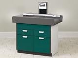 2 drawers/2 doors pediatric scale/treatment table