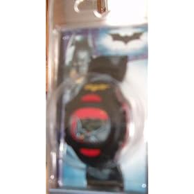 Batman Dark Knight Digital Watch Red Trim