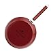 Paula Deen Savannah Collection Aluminum Nonstick Twin Pack 9-Inch and 11.75-Inch Skillets, Red