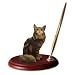 maine coon - NEW! Executive Desk Brown Maine Coon Cat Pen Set