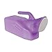 DMI Female Portable Urinal Bottle with Leak-Resistant Lid, Lightweight Shatter-Resistant Plastic, 1 Quart Capacity, Autoclavable, Purple