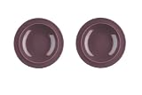 Emile Henry 9-inch Soup/Pasta Bowls, Set of 2, Figue