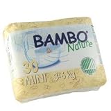 Bambo Nature® Ultra Absorbent Chlorine-Free Eco-Friendly Baby Diapers - Size 2 Mini - Fits 6.6 to 13 lbs - 30 Count (Pack of 4)