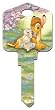 Bambi & Thumper Schlage SC1 House Key
