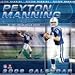 Peyton Manning (Indianapolis Colts) 2009  Wall Calendar