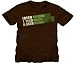 St. Patrick`s Day Irish I Had A Beer Distressed Brown Adult T-shirt Tee