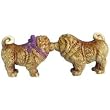 93901 Westland Giftware Mwah Magnetic Chow Chows Salt and Pepper Shaker Set, 2-1/2-Inch