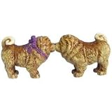 93901 Westland Giftware Mwah Magnetic Chow Chows Salt and Pepper Shaker Set, 2-1/2-Inch
