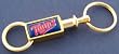 Minnesota Twins Gold Tone Valet Keychain