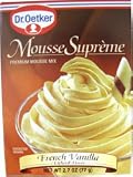 Review Dr. Oetker  / Oetker French Vanilla Mousse 2.66 oz 12ct