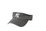 New York Yankees Adjustable Visor (Navy Blue)