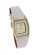 Q&Q Unisex Slim Elegant Leather Band Watch #Q312-100Y