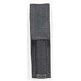 Uncle Mike's Small Flashlight Cases Flap Style Color Black Cordura Fits Mini Mag, Aas