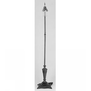65 Inch Fluted Fleur Floor Base 3Lt Inch V Inch Pc Lamp Bases And Fixture Hardware by 