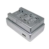 Lenmar SOLOXP-X14 Universal Li-Ion Travel Charger with USB Power Port for Nikon EN-EL9, Olympus BLS-1 and Sony NP-BG1