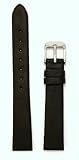 Ladies’ Classic Glove Leather Watchband, Color Black, Size 14mm, Watch Strap