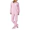 Nick & Nora&reg; Women's Footie PJ - Pink Snow Bunny