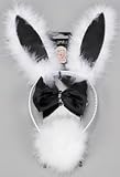 Black and White Bunny Set Hen Night