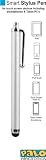 Palo Stylus Pen in Silver for most Capacitive Mobile Phone Telephone HQ Tablet Stylus Pen Apple iPhone Ipad Ipad 2 Ipod Touch Wifi 3G 3GS 4G 4GS Nokia Samsung Galaxy HTC Blackberry Playbook Virtuoso Sony Ericsson LG Motorola Xoom Hannspree Binatone Viewsonic Google Android Windows Nexus Kindle Fire