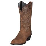 Ariat 1015 Women's Heritage Western R Toe, Russet Rebel 5.5 B