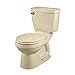 American Standard 2023.214.021 Champion-4 Round Front Combination Two-Piece Toilet, Bone