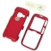 Brand LG Rumor Scoop Solid Red Snap-On Case Cover with Removable Swivel Belt Clip