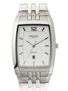 Regent Herren-Armbanduhr Analog Edelstahl 11150421 