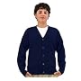 Boys' Cardigan Sweater in Navy with Pockets by French Toast