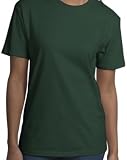 Big Mens 100% Cotton Classic Solid Tee (Big & Tall and Regular Sizes)