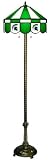 Michigan State Spartans Stained Glass Floor Lamp