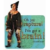 Wizard of Oz Scarecrow Die-Cut Wit & Wisdom Magnet
