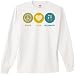 Peace Love Biochemistry Dark Long Sleeve Tee