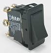 Power First 2LNF9 Rocker Switch, Maintained, DPDT, 20/15A