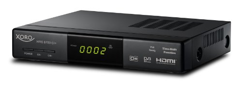 Xoro HRS 8700 CI+ Digitaler Satelliten-Receiver HDTV DVB-S2 (CI+-Schacht, HDMI, Scart, YUV, USB 2.0, PVR Ready) schwarz